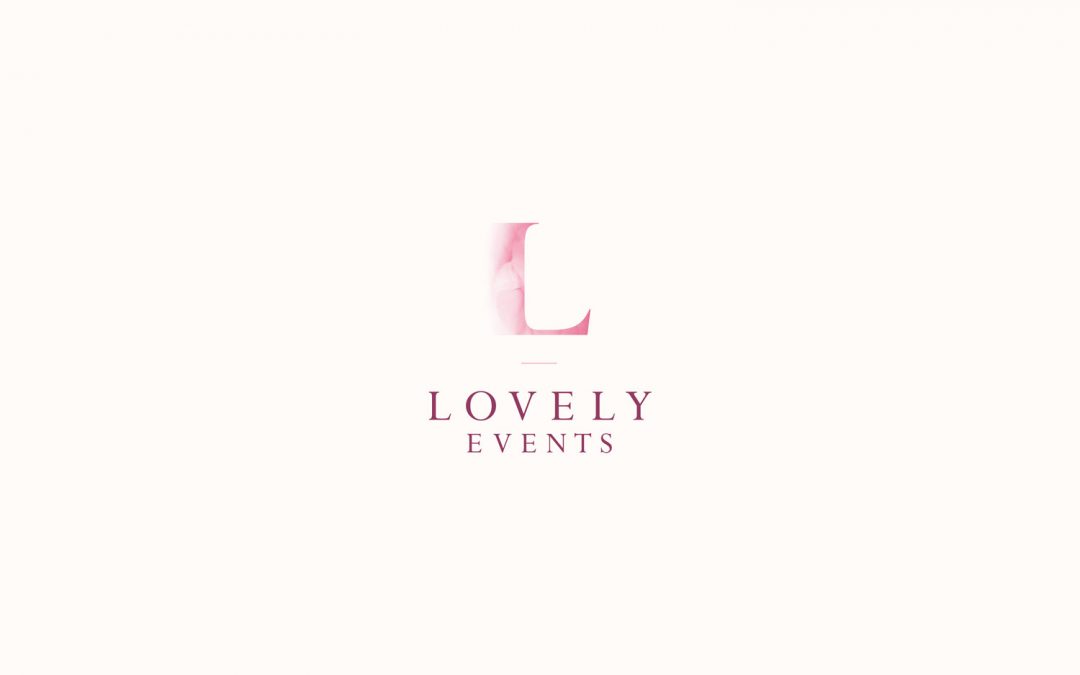 Lovely Events. Logo. Identidad corporativa. Web.