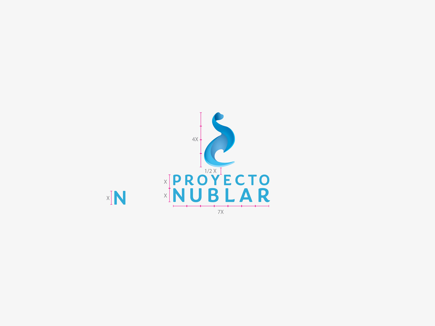 giset design proyecto nublar logo creacion